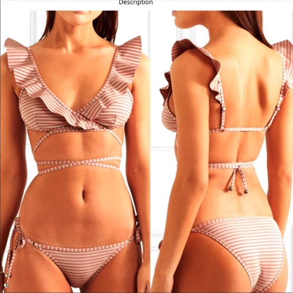 Striped bikini - Picture 2 of 6